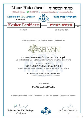 Kosher 2025