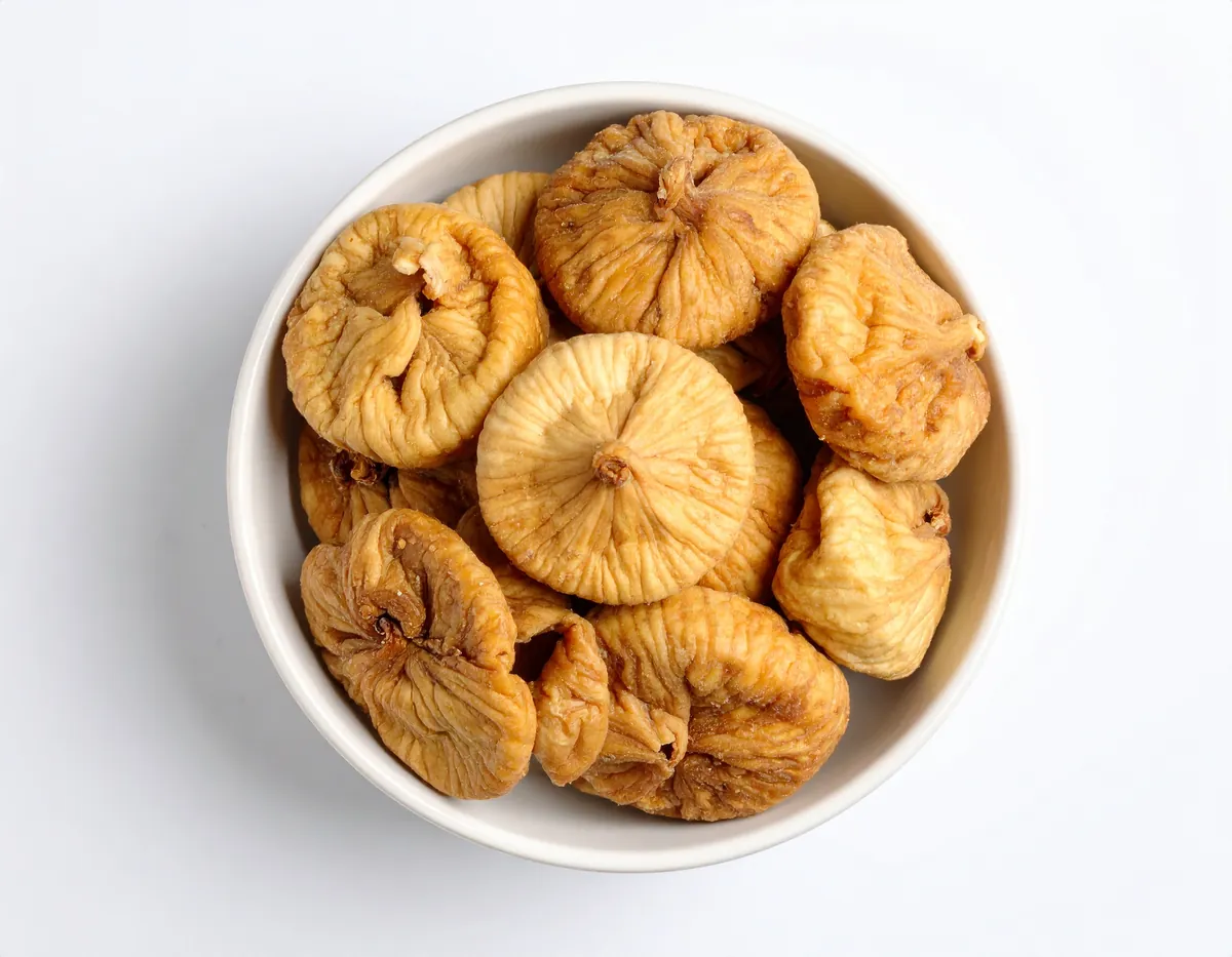 Dried figs in a bowl
